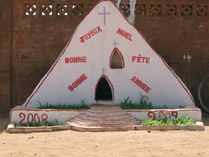 Crèche de Noël au Burkina Faso